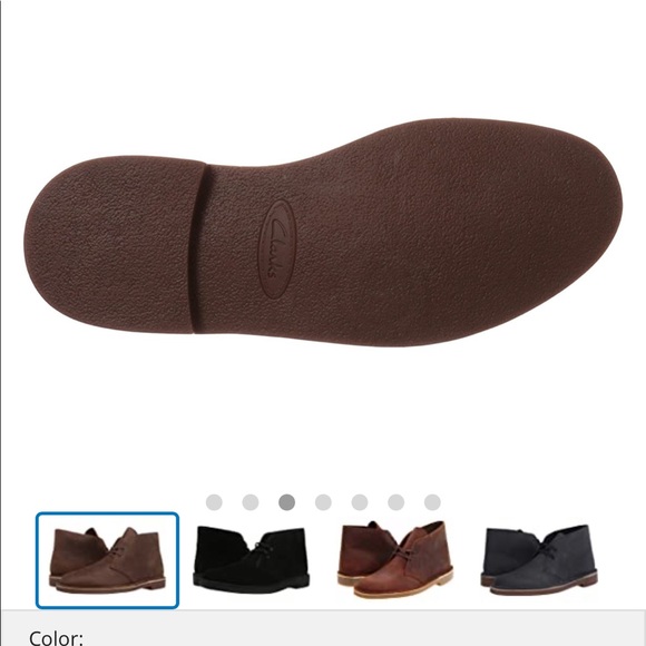 Clarks Bushacre 2 chukka boot in Beeswax - Picture 6 of 8